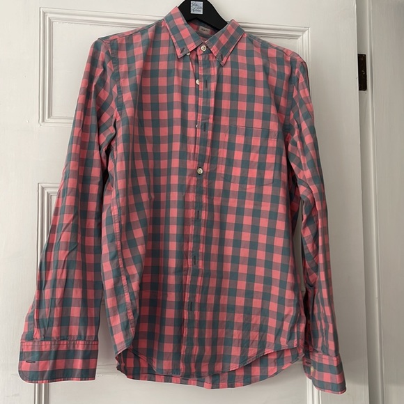 J.Crew Slim Fit Mens MED button down - Picture 3 of 7